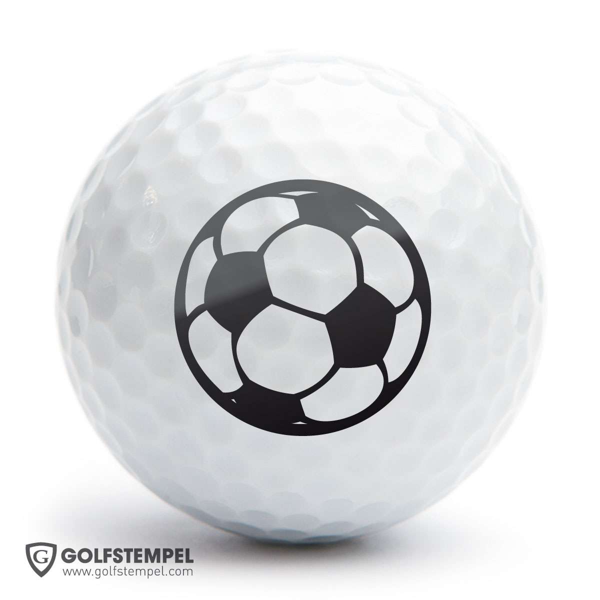 Personalisierbarer Golfball Stempel A-Z 0–9 mit Tinte Initial wasserdicht 10 mm