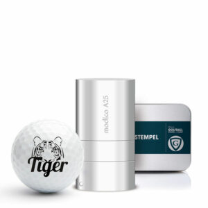 Geschenkbox Golfballstempel AG25 mit Gutschein