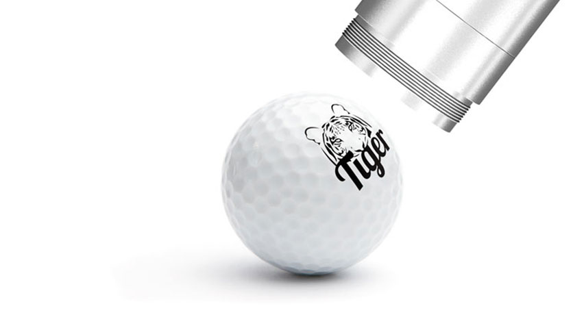 Golfballstempel AG25 mit großem 25 mm Abdruck – Motivübersicht