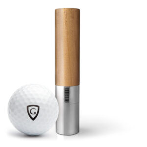 Golfballstempel AG12 Kirsche hell mit eigenem Motiv