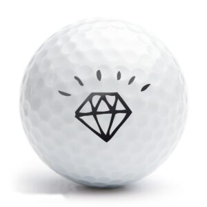 Diamant - Golfballstempel AG 25 mit fertigem Motiv