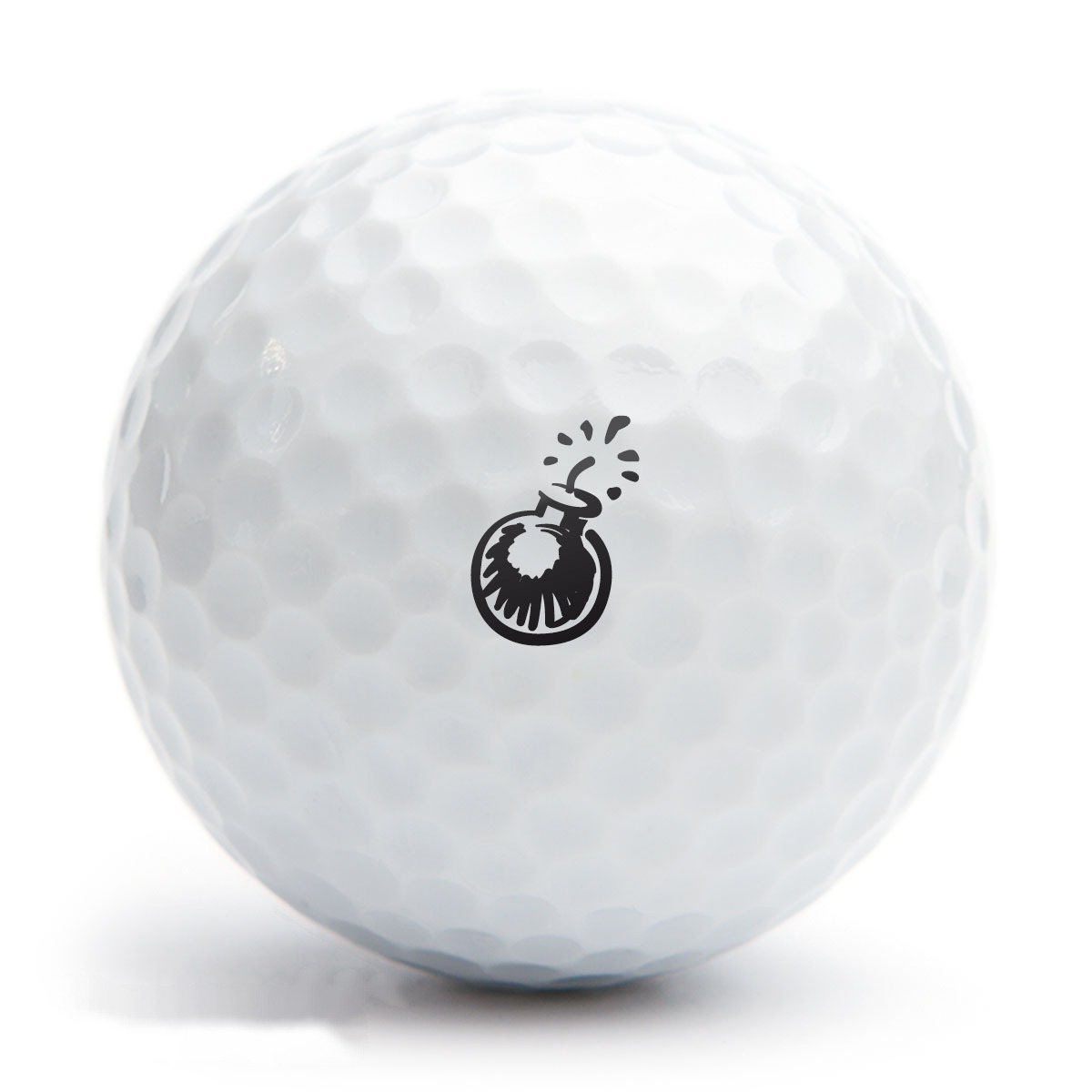 Golfballstempel AG12 Motiv Bombe