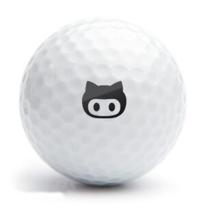 Golfballstempel AG12 Motiv Kitty