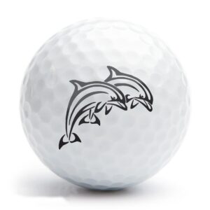 Delfine - Golfballstempel AG 25 mit fertigem Motiv
