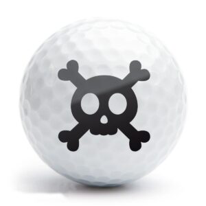 Skull - Golfballstempel AG 25 mit fertigem Motiv