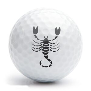 Skorpion - Golfballstempel AG 25 mit fertigem Motiv