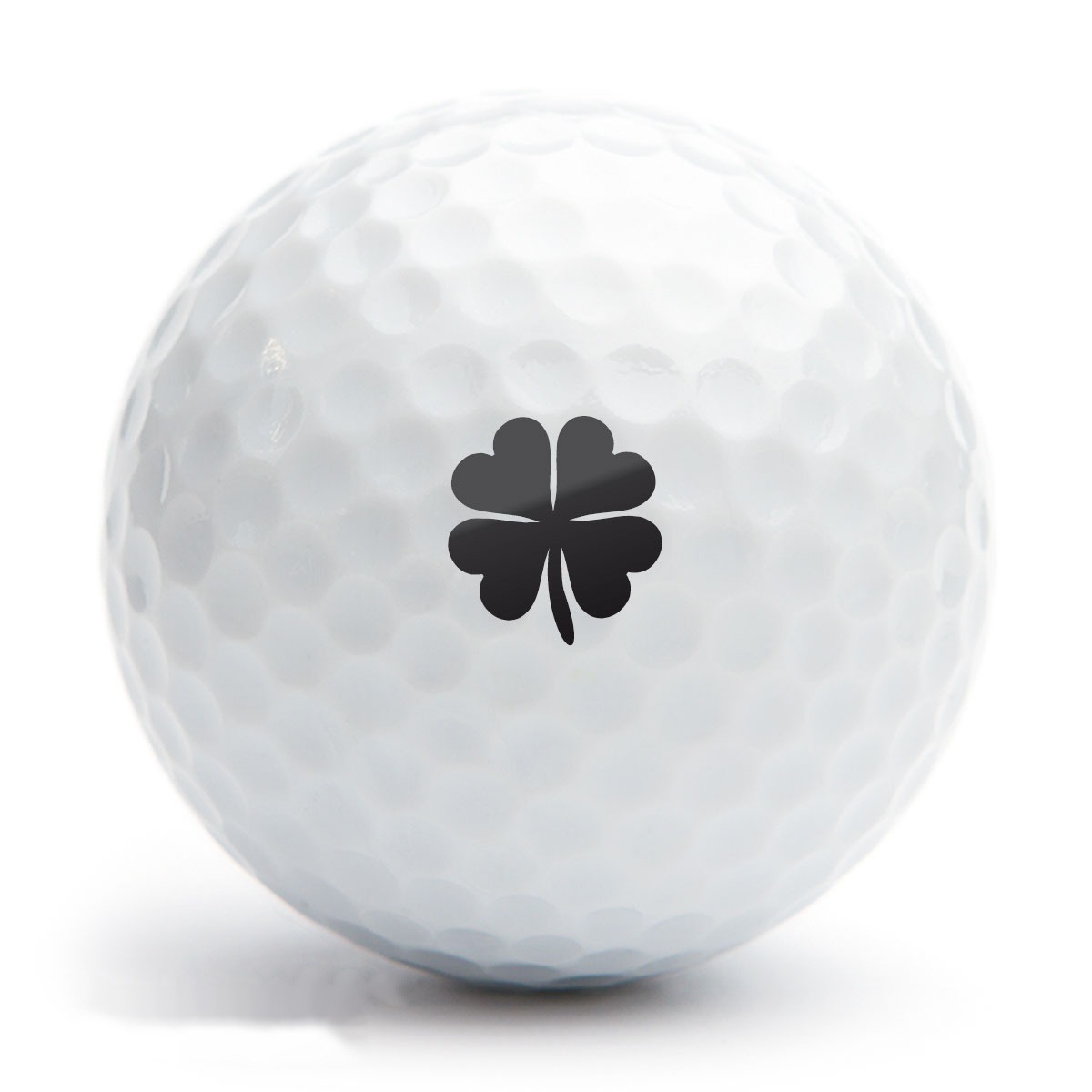 Golfballstempel AG12 Motiv Glücksklee