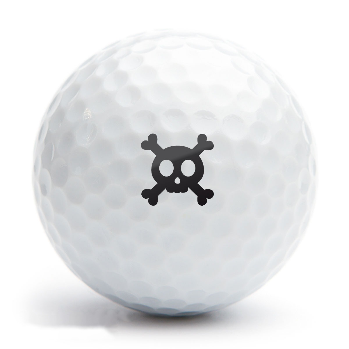 Golfballstempel AG12 Motiv Totenkopf
